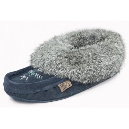 Mocassins avec fourrure, Perlé, Semelle Double - Image 7