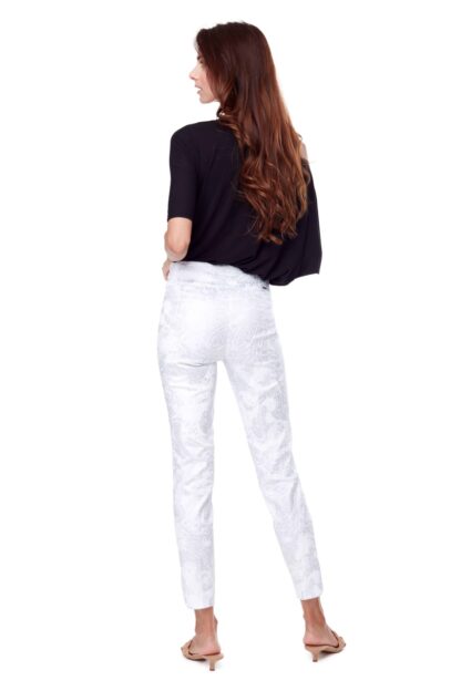 67753 PANTALON SLIM À FENTES DE PÉTALES GLISTEN - Image 2