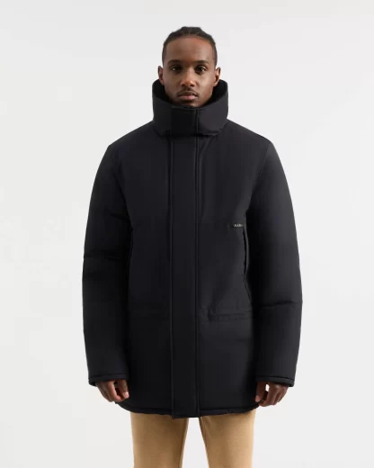 Manteau Patrouilleur - Noir délavé
