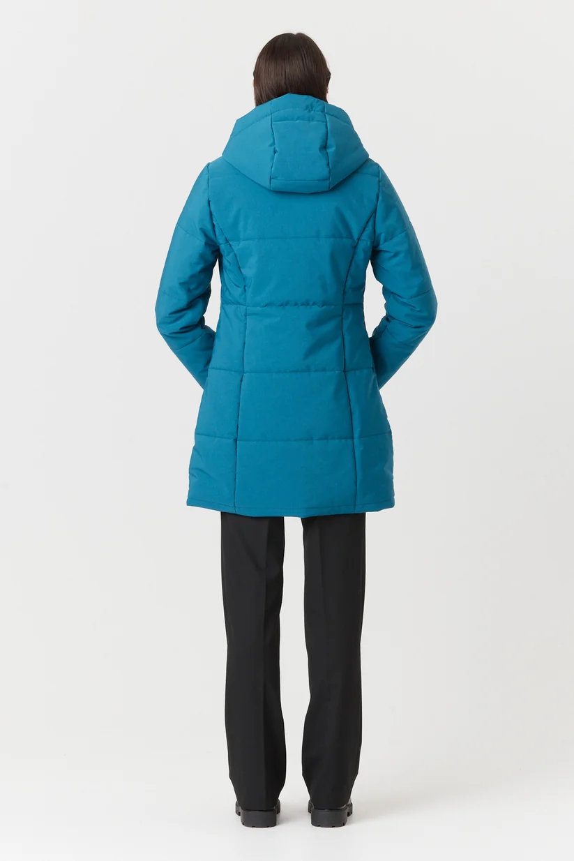 Desloups parka mi-long femme semi-ajusté en Isosoft 250g – Image 2