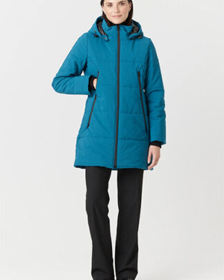 Desloups parka mi-long femme semi-ajusté en Isosoft 250g