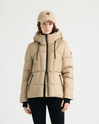MANTEAU MATELASSÉ EN DUVET À CAPUCHE MISTASSINI