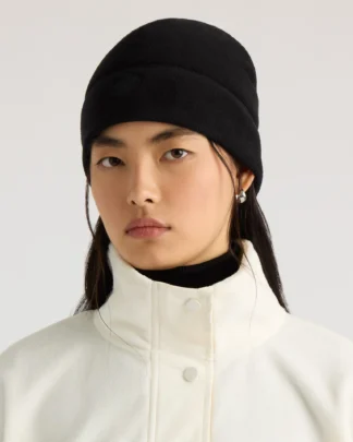 TUQUE EN MOLLETON POCATIERE